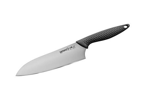Нож кухонный Сантоку 180мм Samura GOLF AUS-8  SG-0095/K
