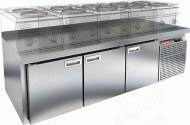 Стол холодильный HICOLD SN111/TN LT SH 3 двери 