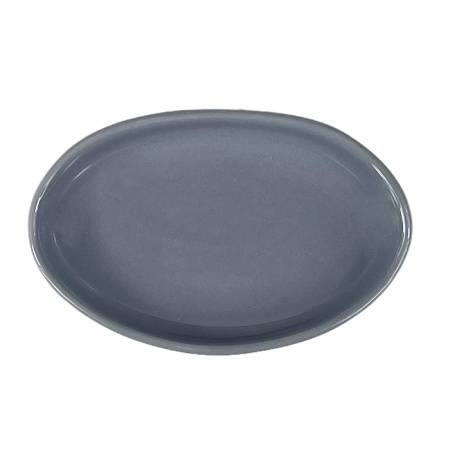 Блюдо овальное 150*100 мм. серый, волнистый край Ground Bonna GRSCRA15OV