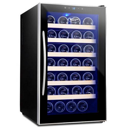 В Винный шкаф термоэлектрический COLD VINE C28-TBF1 1 температурная зона