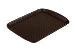Поднос пластиковый 330х260мм Рестола (коричневый) 422109014 3448 Поднос пластиковый 330х260мм Рестола (коричневый) 422109014 3448