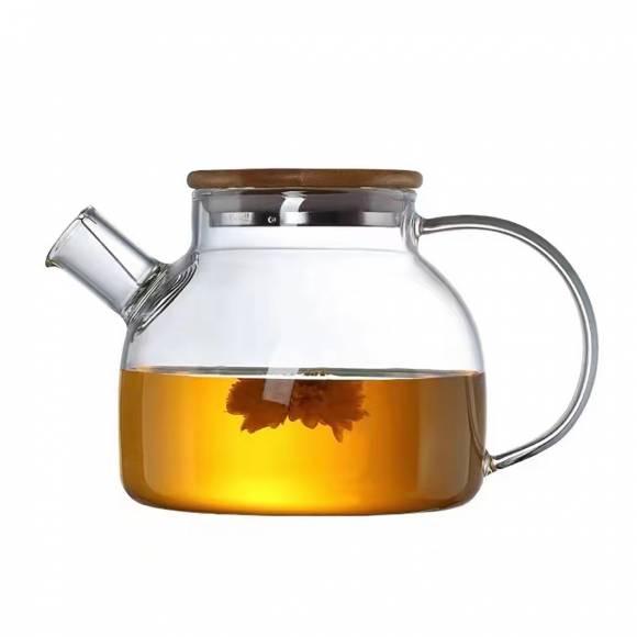 Чайник с ситом 1000 мл, термостойкое стекло P.L. - Proff Cuisine HENANA XINGZHIHE