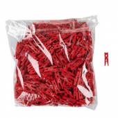 Прищепки-мини для бокала 30х8мм ProHotel дерево красный цвет 2677R  500шт. в упаковке 06070111 Прищепки-мини для бокала 30х8мм ProHotel дерево красный цвет 2677R  500шт. в упаковке 06070111