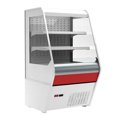 Стеллаж холодильный полувертикальный F13-07 VM 0,7-2 0020 стеклопакет (Carboma 1260/700 ВХСп-0,7)