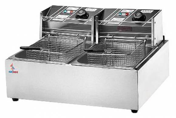 Фритюрница 8л+8л Airhot EEF8+8