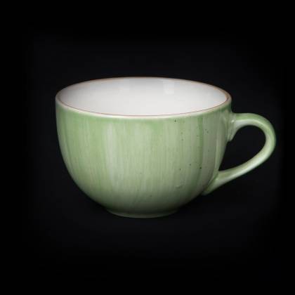 Чашка чайная 320мл  Corone Nature зеленая /36/