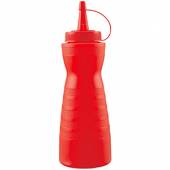 Бутылка для соуса пластиковая 690мл красная ProHotel JD-JSD24  04141463