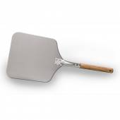 Лопата для пиццы 30,5*35,5см, общая длина 66см, деревянная ручка Hurakan HKN-12X14-066W Лопата для пиццы 30,5*35,5см, общая длина 66см, деревянная ручка Hurakan HKN-12X14-066W