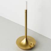 Лампа настольная беспроводная d=11 см. h=25,5 см. алюм., золотая LED CANDLE MGline 75045 Лампа настольная беспроводная d=11 см. h=25,5 см. алюм., золотая LED CANDLE MGline 75045