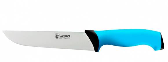 Нож кухонный разделочный TR 18 см Jero синяя рукоять (широкий) 3070