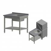 Стол для грязной посуды Kayman для п/м Tatra СПМ-121/0907 левый Стол для грязной посуды Kayman для п/м Tatra СПМ-121/0907 левый