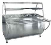 Мармит 2-х блюд паровой с тепловым шкафом Абат ЭМК-70МШ Патша (4xGN1/1-150)