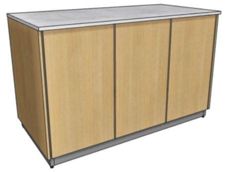 RD2 МОБ-Д(п) 1000х900х862 модуль-основа базовая с дверями и полками (ПРИСТЕННАЯ)