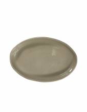 Блюдо овальное 240*160 мм. оливковый, волнистый край Craft Bonna CRA24OV