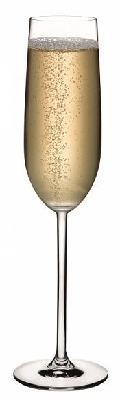 Бокал - флюте для шампанского 220мл D=50, H=242мм хр. стекло Vintage NUDE 66112 55888 /6/24/