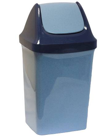 Контейнер для мусора 50л IDEA  (свинг) цвет в ассортименте м 2464 /3/
