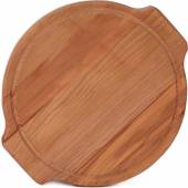 Доска для пиццы 350х20мм бук промасленный с ушками 8008 Доска для пиццы 350х20мм бук промасленный с ушками 8008