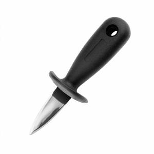 Нож для устриц нерж., полиамид L=15.5см B=4.5см черный APS (КНР) 88840  04070315