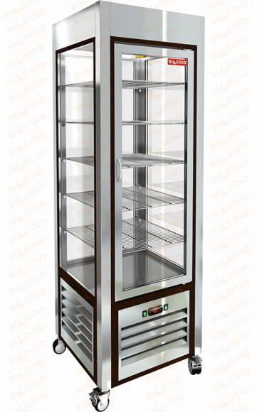 Шкаф холодильный кондитерский Hicold VRC 350 нерж. колеса