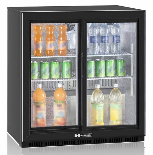 Шкаф холодильный барный Hurakan HKN-DB205S 185л статика