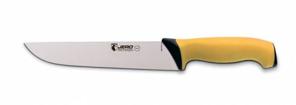 Нож кухонный разделочный TR 20 см Jero желтая рукоять (широкий) 3800TRY