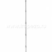 Стойка стационарная 1590мм для стеллажа Metro хромированная 63P (для сухих помещений)