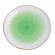 Тарелка круглая d=21 см, фарфор,зеленый цвет "The Sun" P.L. 170627 /6/