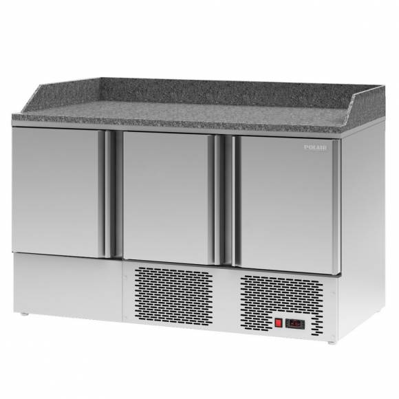 Стол холодильный Grande Polair TMi3GNpizza-G 3 двери столешница гранит