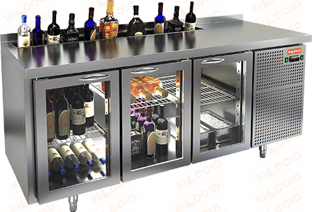 Столы холодильные барные Hicold (Россия)