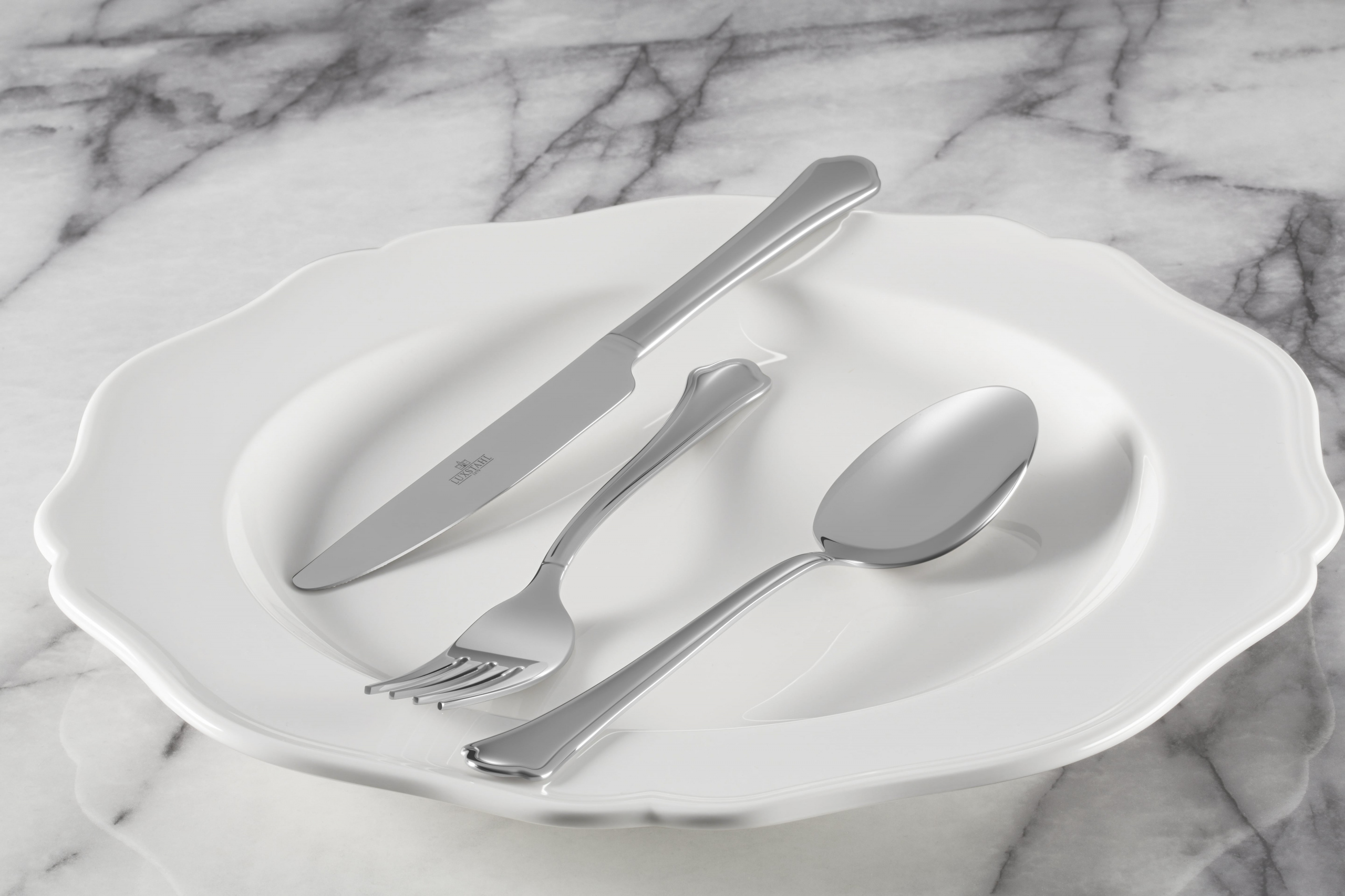 Столовые приборы Luxstahl серия Lotus (КНР)